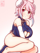 わんどろチャイナドレスのでち公