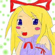 頑張って描いた堕天使フロンちゃん