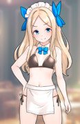 メイドビキニ朝風