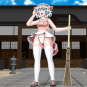 [東方] 2013年の幽谷響子をリメイク [APNG]