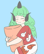 すやすやあうんちゃん。
