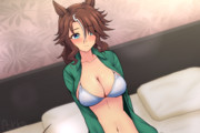 シャツと水着とパーマー