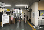 JR倉賀野駅の改札口