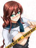 恥ずかしそうな顔でおっぱい見せてくれる能代