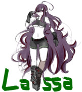 ラッサウイルス擬人化
