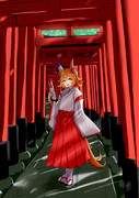 マチカネフクキタルと神社