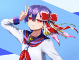 ニヒ顔シングルピース！