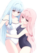 スク水琴葉姉妹ちゃん