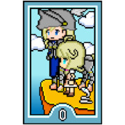 【ドット絵】邪眼姫タロット「0.愚者」
