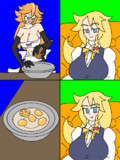 オムレツ調理動画を見よう