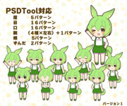 ずんだもん立ち絵素材