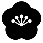 【素材】梅チ・和柄・透過・シルエット【フリー素材処くらげや】
