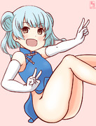 わんどろチャイナドレスのサミュ