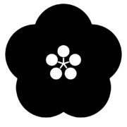 【素材】梅キ・和柄・透過・シルエット【フリー素材処くらげや】