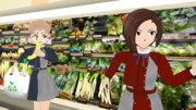 mmd　フキサクペアで相棒S1ポスターパロ