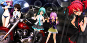 【らぶさんナイト】かっこいいバイクで 走っちゃうぜ！