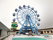 日光ランドマークの屋上の観覧車