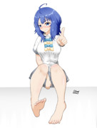 どこ見てるのかな！！