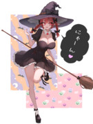 ハロウィンウィッチコスおりんりん