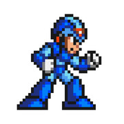ドット絵「エックス」 ロックマンX SFC