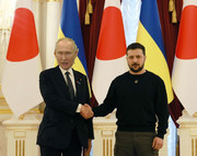 せいいちと田所浩二(ゼレンスキー)大統領