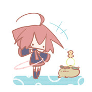 フラフープとテトさん