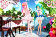 【今日のYYBルカさん】今日はここで お茶会を開くの…♡