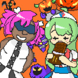 ハロウィンを楽しむ拓也タチ