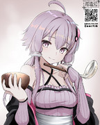 おゆうはん時のゆかりさん
