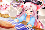 【今日のきさらぎちゃん】できたて！パンプキンパイ…♡
