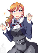 おどろき顔の澁谷かのんちゃん