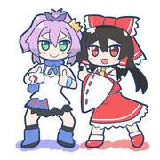 例のツーショット