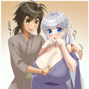 デカパイもぞもぞ