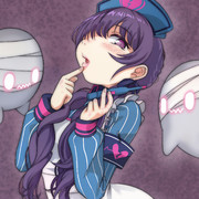 トリックオアトリートです…お菓子をもらえないといたずらしますよ…