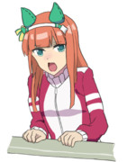 最初のウマ娘絵