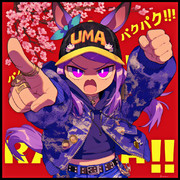 [架空CDジャケット]メジロマックイーン・優勝賛歌