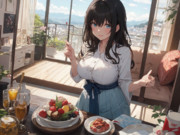 誕生日パーティーの主役の鷺沢文香