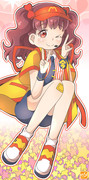 【わんぷり】いまだけダブチ食べ美な蟹江ちゃん♡