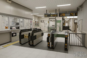 JR小金井駅の改札口