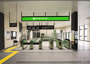 JR小山駅の新幹線乗り換え口