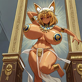 古代の踊り子と化したリランちゃん