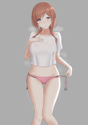 温泉で温まった莉波お姉ちゃん