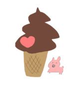 チョコレートソフト