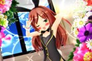 【かにフレ！】ワキ見せ ぴぃ～すっ♡