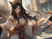 古代エジプトの王妃の葉村ラヴィアン