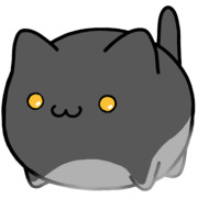 【素材】グレー猫・黄色目・透過素材・マップ隠し・下からライティング【フリー素材処くらげや】