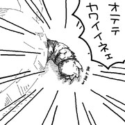 クサガメのおてて