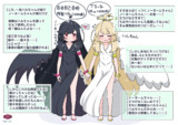 ハルちゃんとノーネームちゃん（コメント付き）