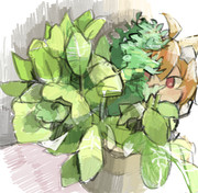 植木鉢ぃとリランちゃん
