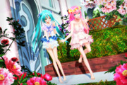 【今日のYYBルカさん】お城のお庭へお散歩…っ♡
